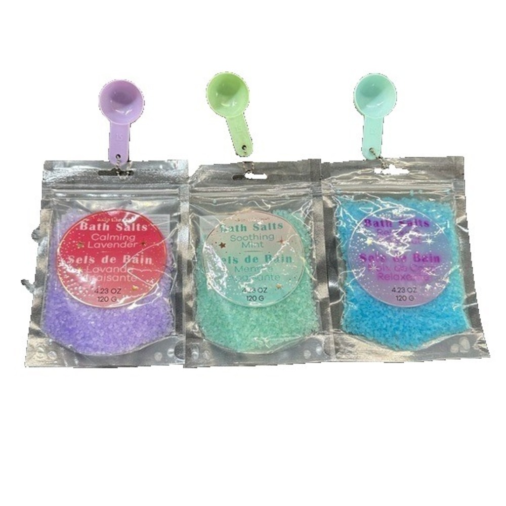 NEW 3 pack bath salts Lavender‎ Mint Coconut 4.23 oz each